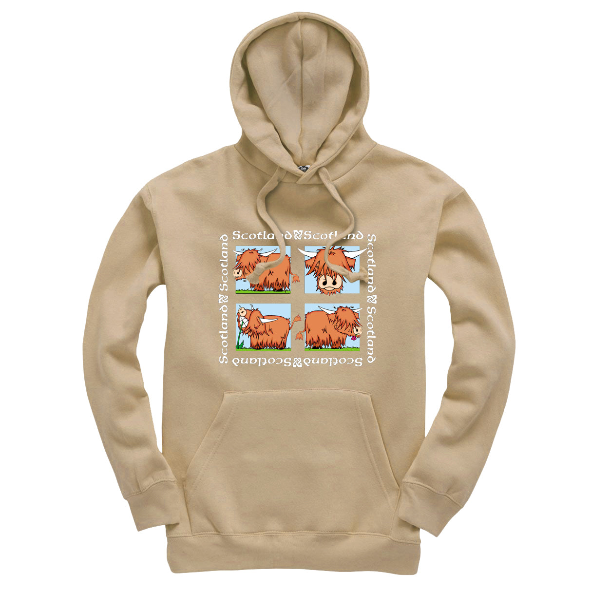 0144 - Cow 4 Pic (Beige)