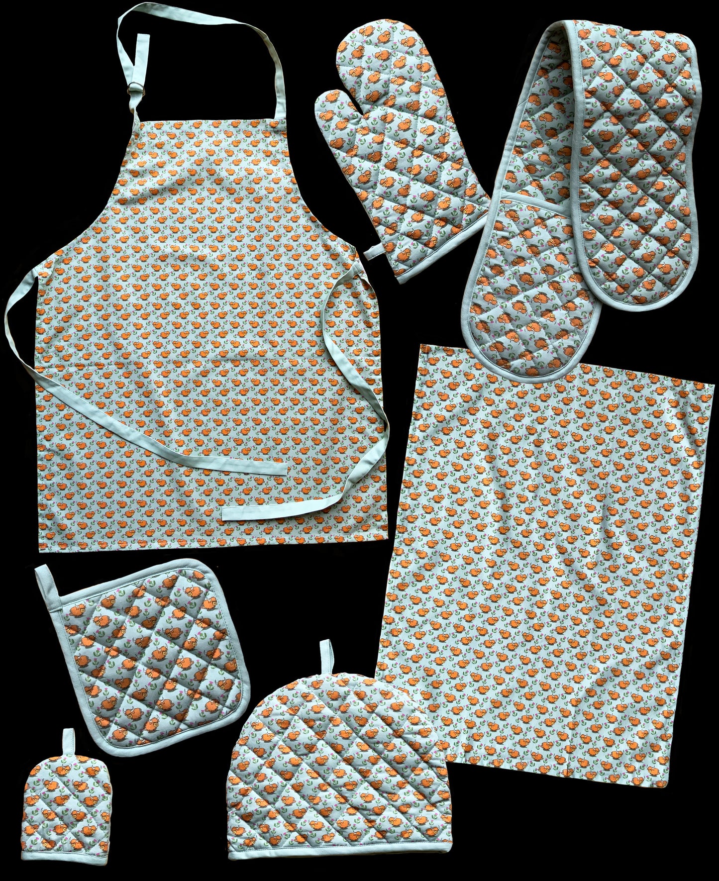 0774 - Highland Cow Oven Mitt