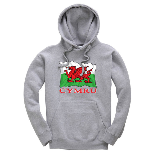 0163 - Cymru Flag (Grey)