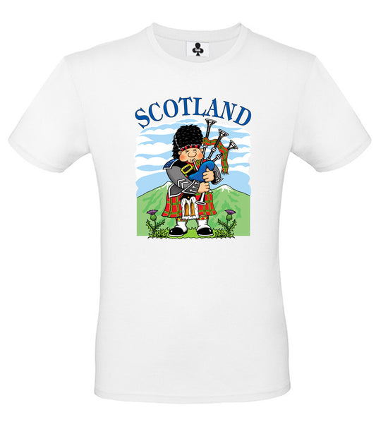 0152 - Cartoon Piper (White)