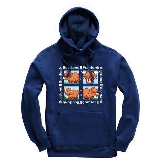 0144 - Cow 4 Pic (Navy)