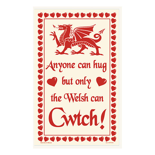 0357 - Cwtch Tea Towel