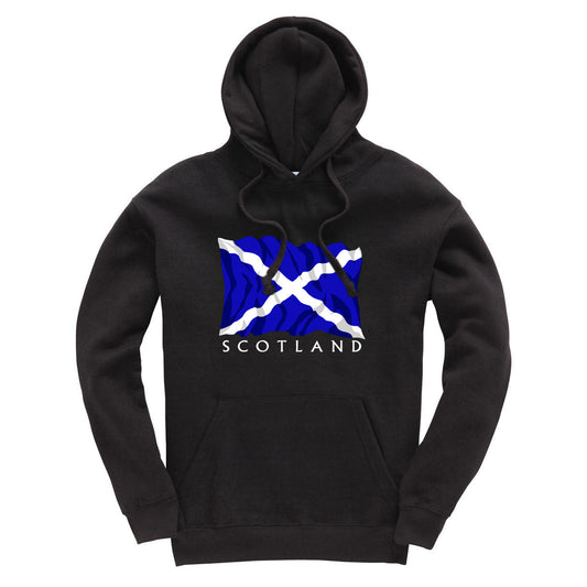 0176 - Saltire Flag (Black)