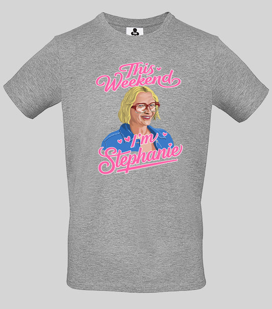 0135 - Stacey 'I'm Stephanie' T-Shirt (Grey)