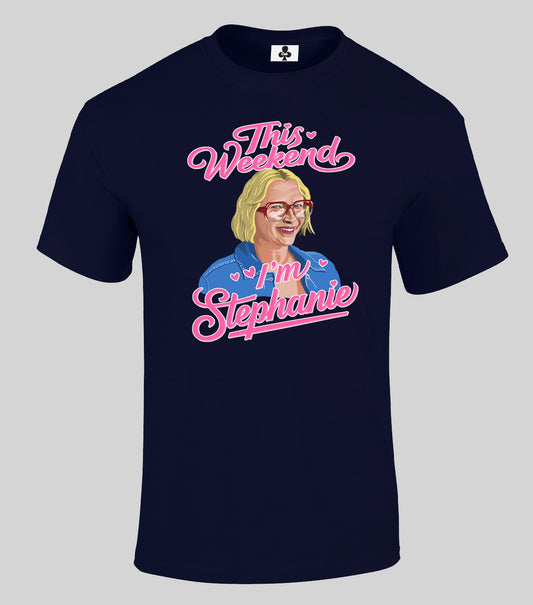 0135 - Stacey 'I'm Stephanie' T-Shirt (Navy)