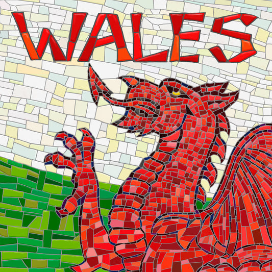0759 - Wales Mosaic Square